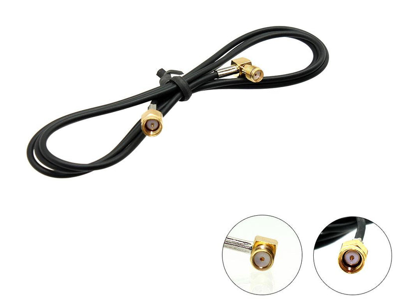 Connects2 - 1M SMA Male to 90 SMA Female - CT27AA102 by Connects2 - CarAudioStuff