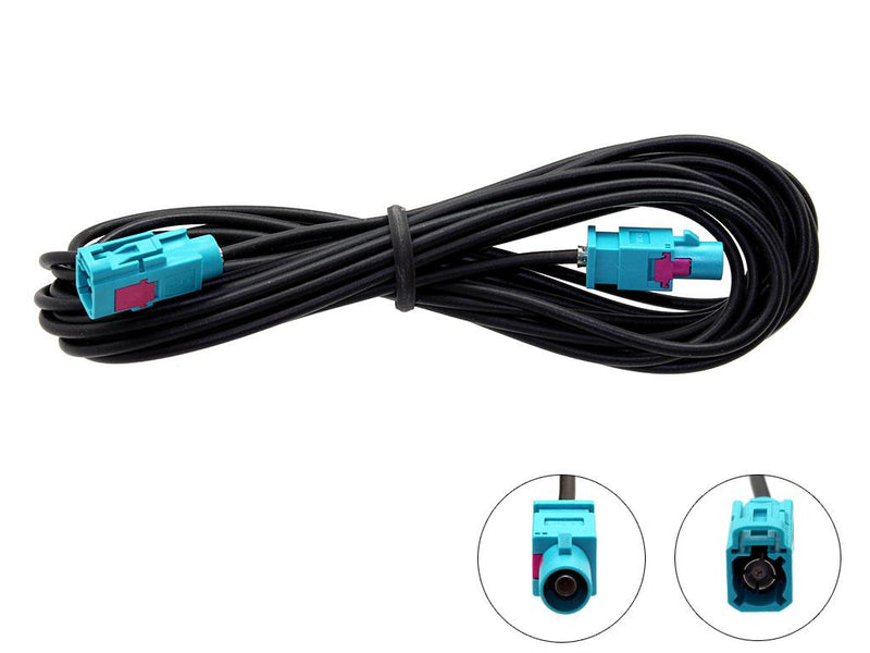 Connects2 - 5M Male Fakra - Female Fakra Extension Cable -CT27AA119 by Connects2 - CarAudioStuff