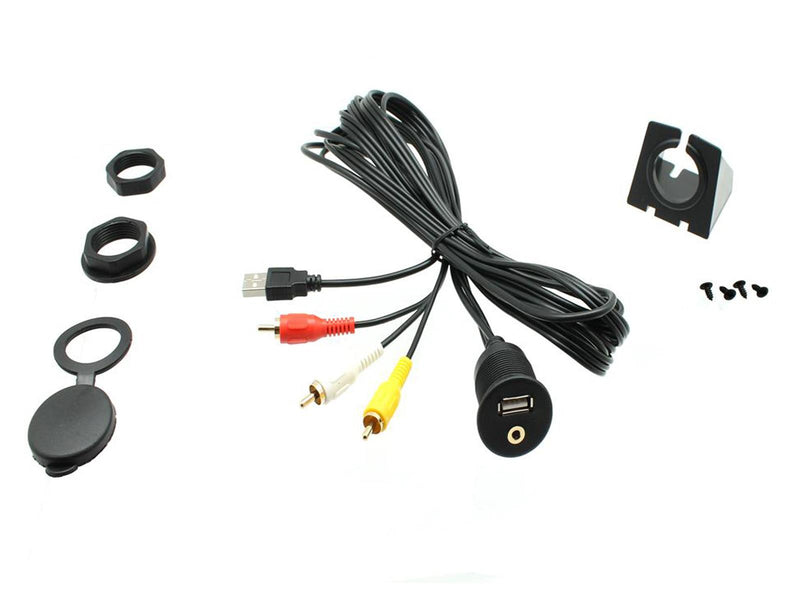 Connects2 3.5mm Aux and USB Socket to RCA/USB - CT29AX19