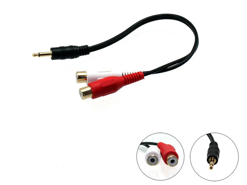 Connects2 3.5mm Male to RCA female cable - CT29AX21 by Connects2 - CarAudioStuff