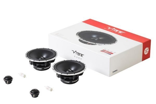 Vibe 2 Way 6.5" 165mm Component Speaker Kit 120 Watts CVEN 62C by Vibe - CarAudioStuff