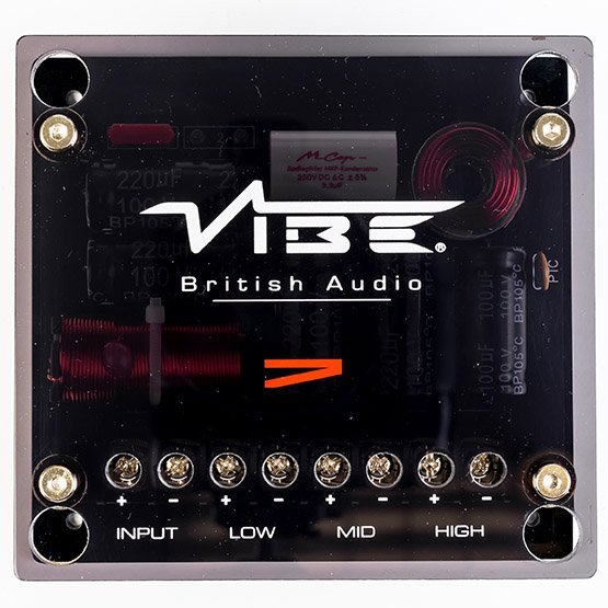 Vibe 3 Way 6.5" 165mm Component Speaker Kit 130 Watts CVEN 63C by Vibe - CarAudioStuff