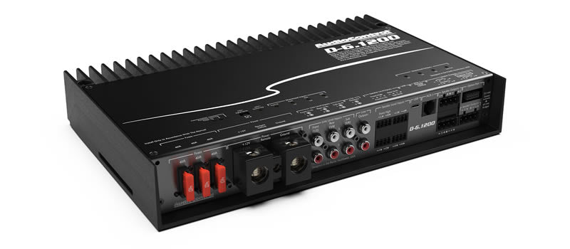 AudioControl D-6.1200 high-power 6 channel DSP matrix amplifier with accubass by AudioControl - CarAudioStuff