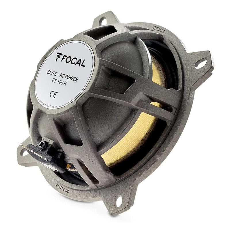 Focal K2 POWER 4 inch (10cm) 2-Way Coaxial ultra-compact Speaker set with Grilles - ES-100K by Focal - CarAudioStuff