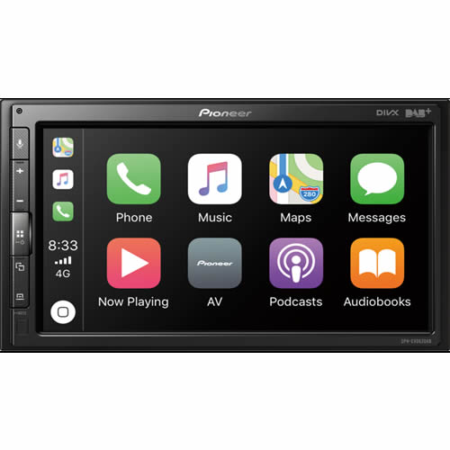 Pioneer Touch Screen Headunit CarPlay and Android Auto EVO62DAB Smart B by Pioneer - CarAudioStuff