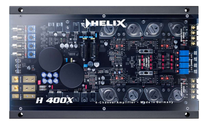 HELIX 4 channel amplifier H 400X