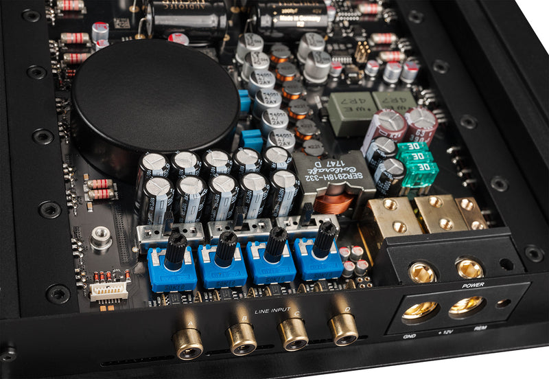 Helix 4-channel High-end Amplifier with Integrated Active Crossover C FOUR