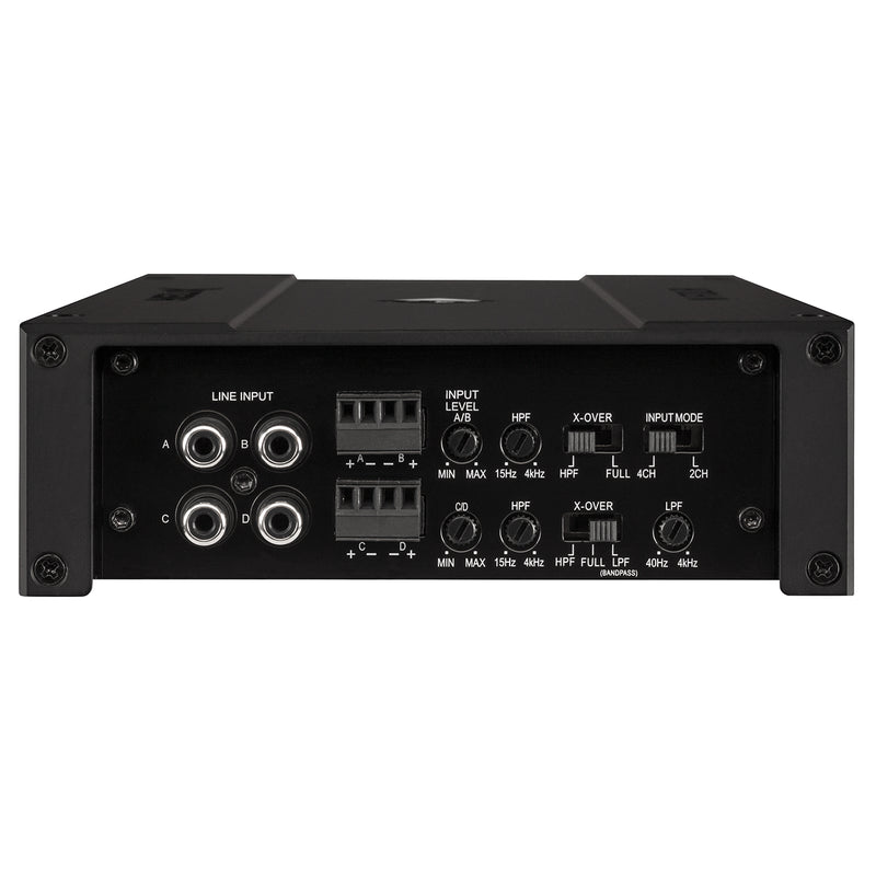 Helix 4-channel amplifier with integrated active crossover M FOUR