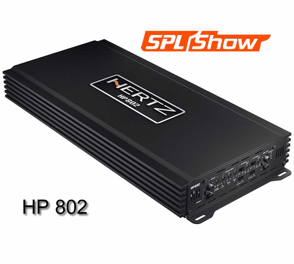 Hertz SPL Show 2 Channel Power Stereo Amplfier - HP 802 by Hertz - CarAudioStuff
