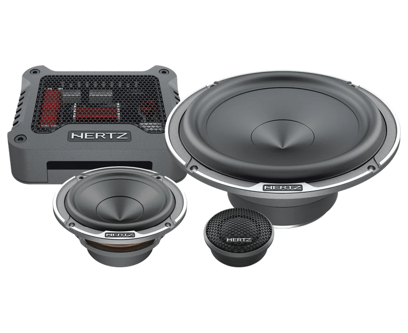 Hertz Mille Pro 6.5" 3-Way Component Car Speakers MPK 163.3 PRO by Hertz - CarAudioStuff