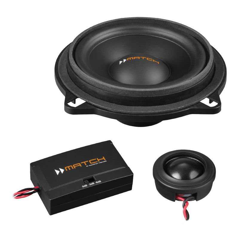 Match 2-Way Component Direct Fit BMW Upgrade Speakers UP C42BMW-FRT.1 by Match - CarAudioStuff
