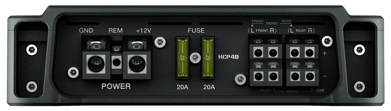 Hertz 4 Channel Amplifier 4x95W HCP4