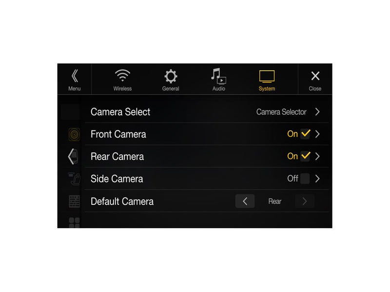 Multi Camera Selector Interface for Alpine Camera KCX-C250MC by Alpine - CarAudioStuff