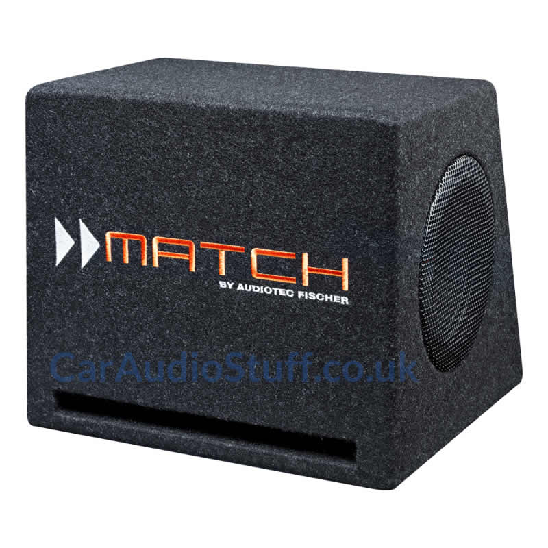 MATCH PP 7E-D Compact vented Plug & Play subwoofer box by Match - CarAudioStuff
