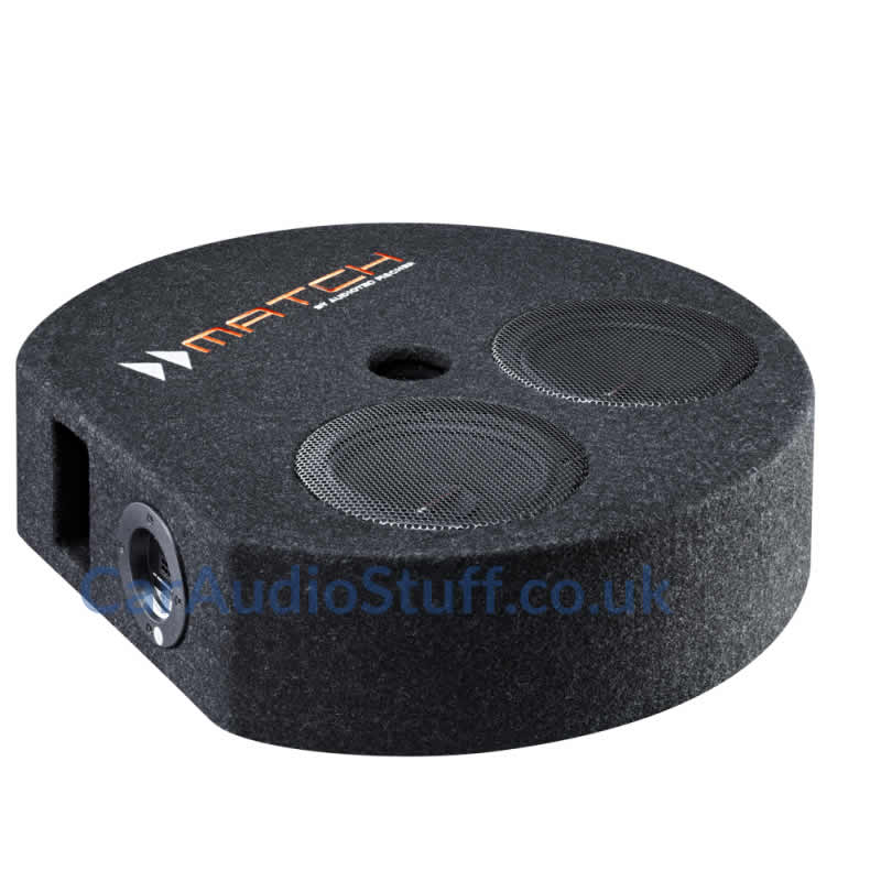 MATCH PP 7S-D Round vented Plug & Play subwoofer by Match - CarAudioStuff