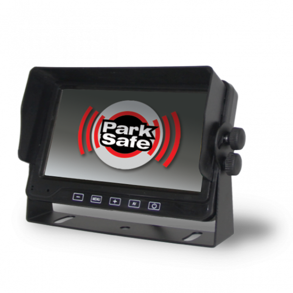 Parksafe Dash Mount 5" LCD NTSC PAL 3 channel auto-switching Monitor PS050