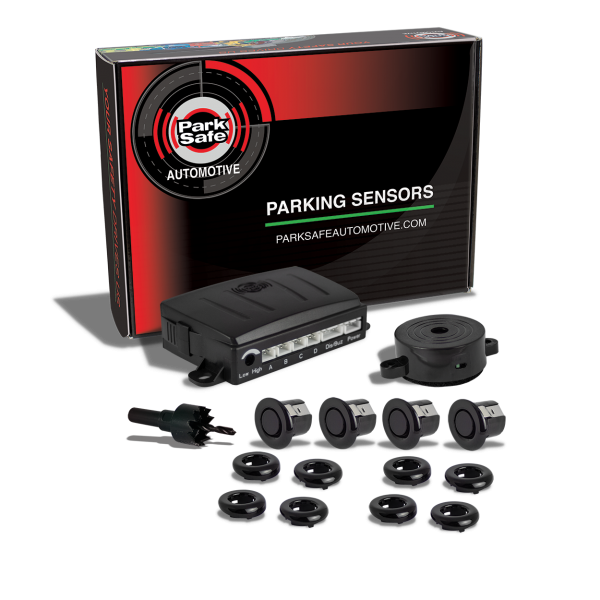 Rear Parking Sensor Kit with 4 Multi Angle Heads Tow Bar Spare Wheel Compatible PS740