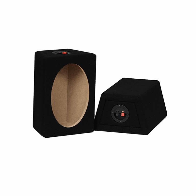 Q+Box 69 High quality carpeted 6x9 speaker enclosures by Q+ - CarAudioStuff