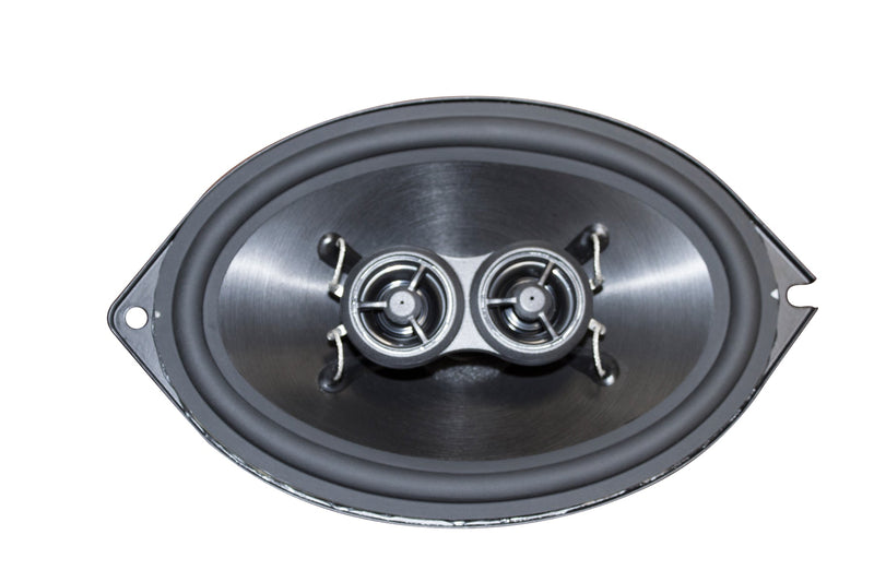 RetroSound Classic Car Dual Voice Coil Deluxe Dash Speaker 5" x 7" for Ford or Chrysler