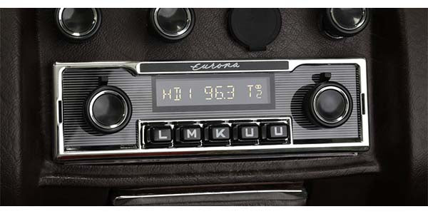 RetroSound Europa Radio Motor 6 DAB DIN Classic radio