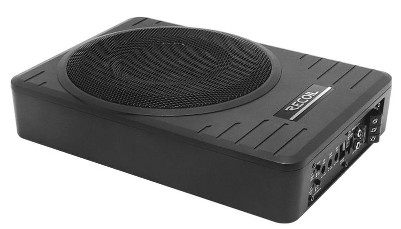 165mm (6.5inch) Hi-efficiency 2ohm, 2-Way Component speakers (PAIR) and 10 inch underseat subwoofer