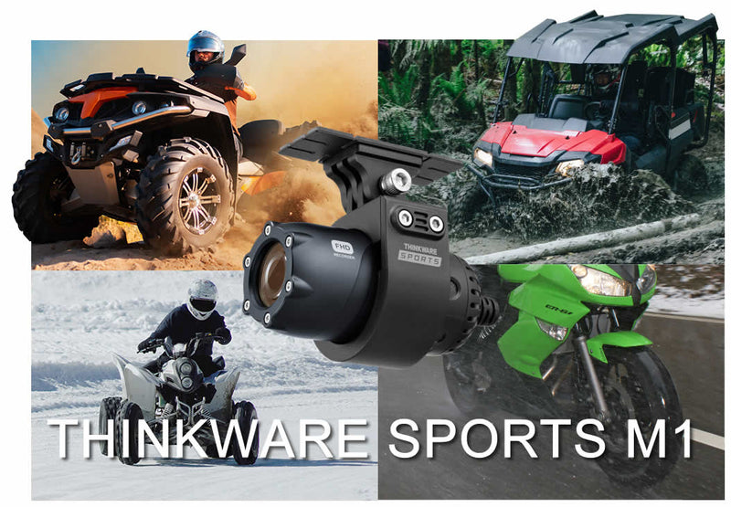 Thinkware Adventure SPORTS M1 Camera System With Wifi by Thinkware - CarAudioStuff