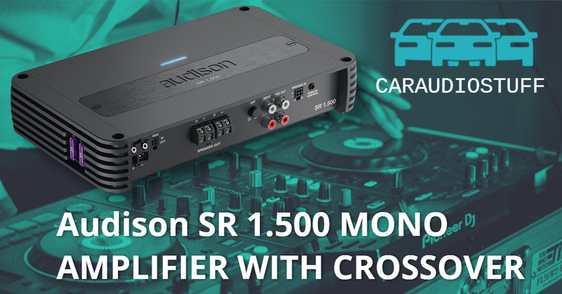 Audison SR 1.500 MONO AMPLIFIER WITH CROSSOVER by Audison - CarAudioStuff