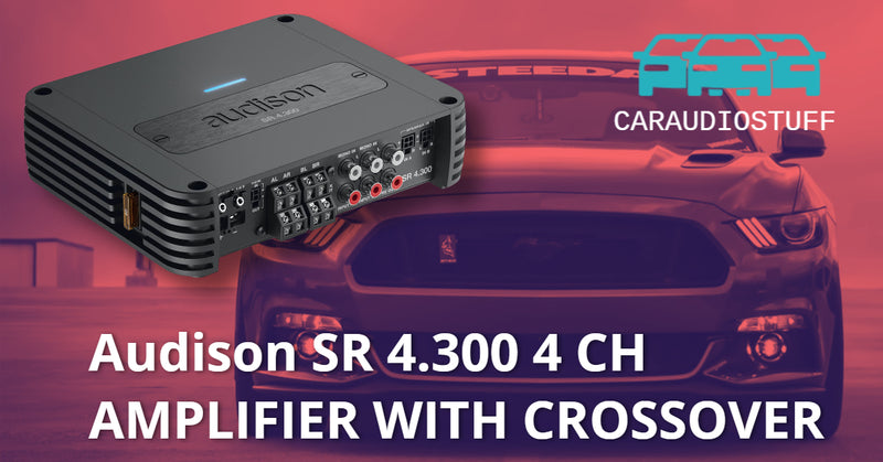 Audison SR 4.300 4 CH AMPLIFIER WITH CROSSOVER by Audison - CarAudioStuff