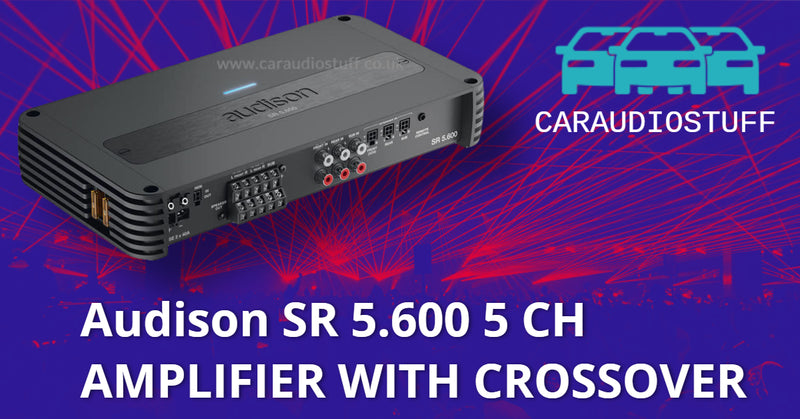 Audison 5 Channel Car Stereo Amplifier with Built in Crossovers SR5.600 by Audison - CarAudioStuff
