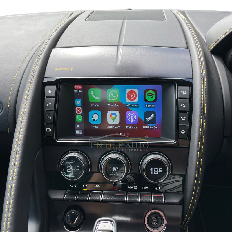 Wireless Apple CarPlay and Android Auto Interface for Jaguar F-Type 2017-2018