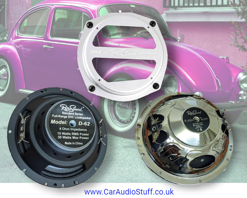 Retrosound Dash Replacement DVC Speaker for 1958-77 Volkswagen Beetle by Retrosound - CarAudioStuff