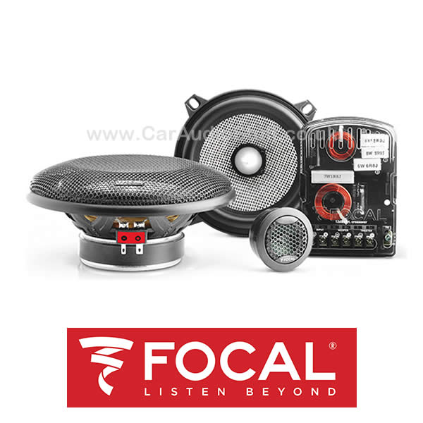 Focal Access Range 5'' (130mm) 2-Way component Speaker set with Grilles - 130-AS by Focal - CarAudioStuff
