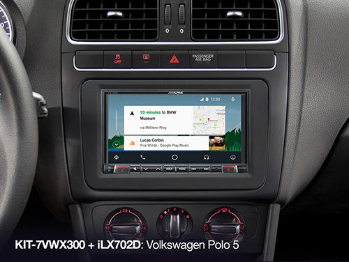 ALPINE KIT 7VWX300 7-inch Installation Kit for Volkswagen / Seat / Skoda