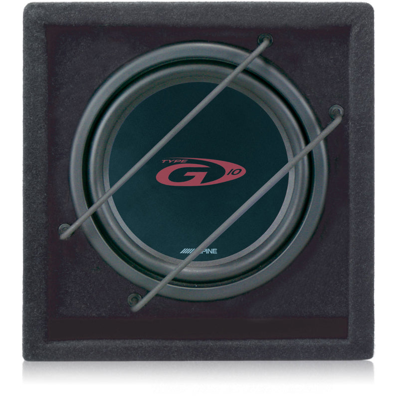 Alpine 10" Ready to use Bass Reflex Boxed Passive Subwoofer - SBG-1044BR