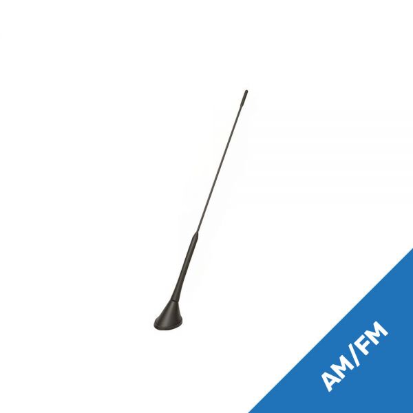 Calearo AM/FM Roof Mount Whip Antenna - Dedicated Feed 7677874