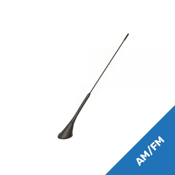 Calearo AM/FM Roof Mount Low Angle Whip Antenna - Passive 7677882