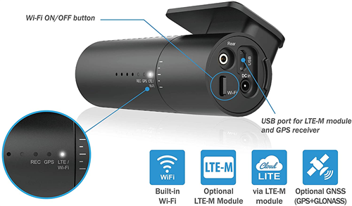 Blackvue Full HD Front & Rear Dash Cam with Wi-Fi DR590X 2Ch by Blackvue - CarAudioStuff