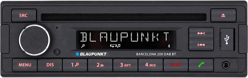 Blaupunkt Barcelona 200DAB BT CD Bluetooth DAB Radio USB Handsfree AUX