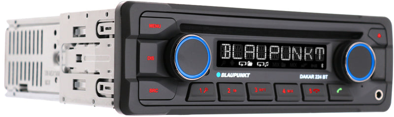 Blaupunkt DAKAR 224BT CD Bluetooth 24v Truck Heavy Duty Radio USB Handsfree AUX