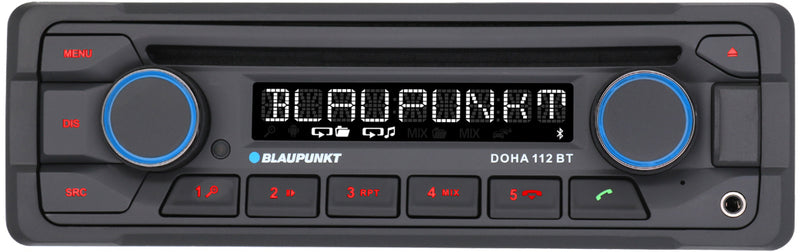 Blaupunkt Doha 112BT CD Bluetooth 12v Truck Heavy Duty Radio USB Handsfree AUX