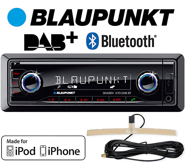 Blaupunkt Skagen 370DAB BT Bluetooth DAB Radio USB Handsfree AUX