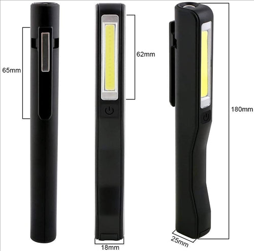 Cob Worklight Twin Pack Foldable Rechargeable Worklights