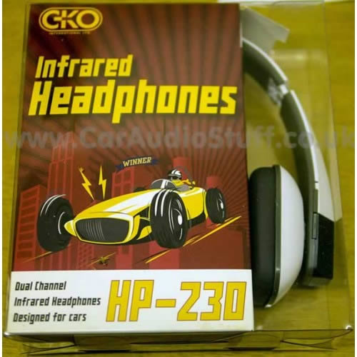 C-KO Dual Channel Universal Infrared Wireless Headphones HP-230 by C-KO - CarAudioStuff