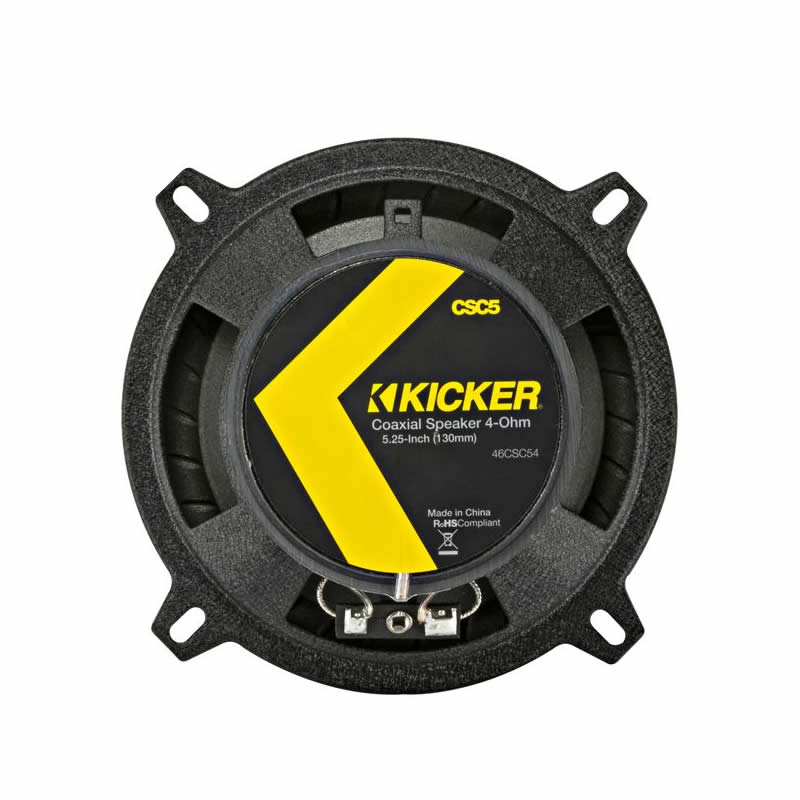 Cs 5.25" (130 mm) coaxial speaker system by Kicker KA46CSC54 by Kicker - CarAudioStuff