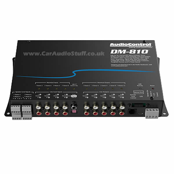 AudioControl DM-810 Premium 8 input 10 output DSP matrix processor by AudioControl - CarAudioStuff