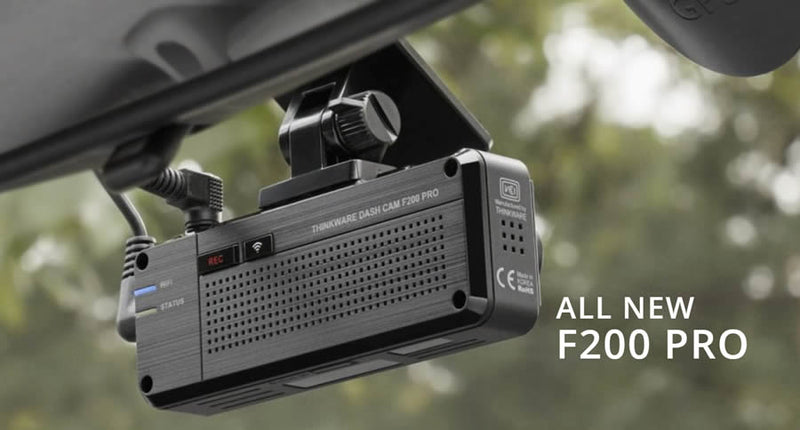 Thinkware F200 Pro Front Dash Cam with WiFi by Thinkware - CarAudioStuff