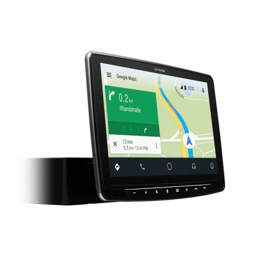 Alpine 9-inch Halo 9 Navigation System with CarPlay and Android Auto INE-F904D by Alpine - CarAudioStuff