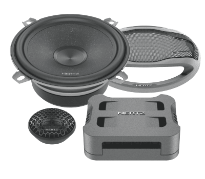 Hertz Cento CK 130 car speakers with grill by Hertz - CarAudioStuff