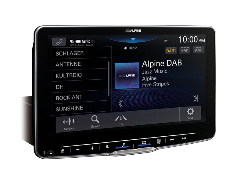 Alpine 9-inch Halo9 – 9-Inch Media Receiver, featuring DAB+ digital radio iLX-F905D