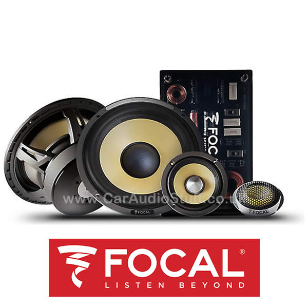 Focal K2 POWER 6.5 inch (16.5cm) 3-Way Coaxial Speaker set with Grilles - ES-165KX3 by Focal - CarAudioStuff